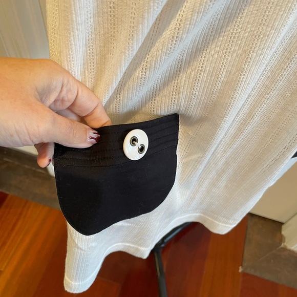Tibi White Tunic with Buttons Size S - Picture 5 of 9